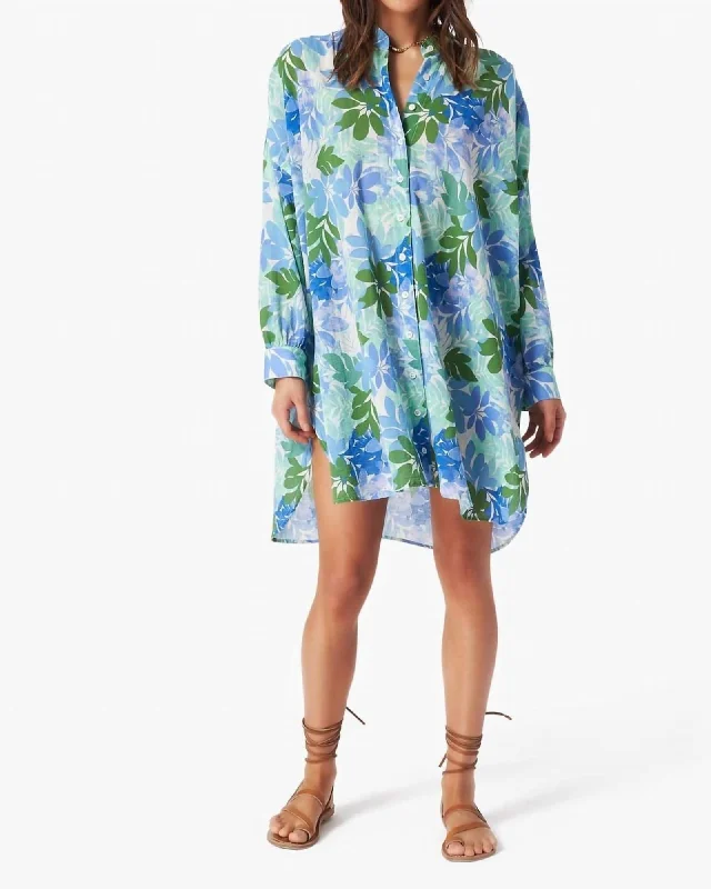 Neve Dress in Blue Sails | Blue Sails