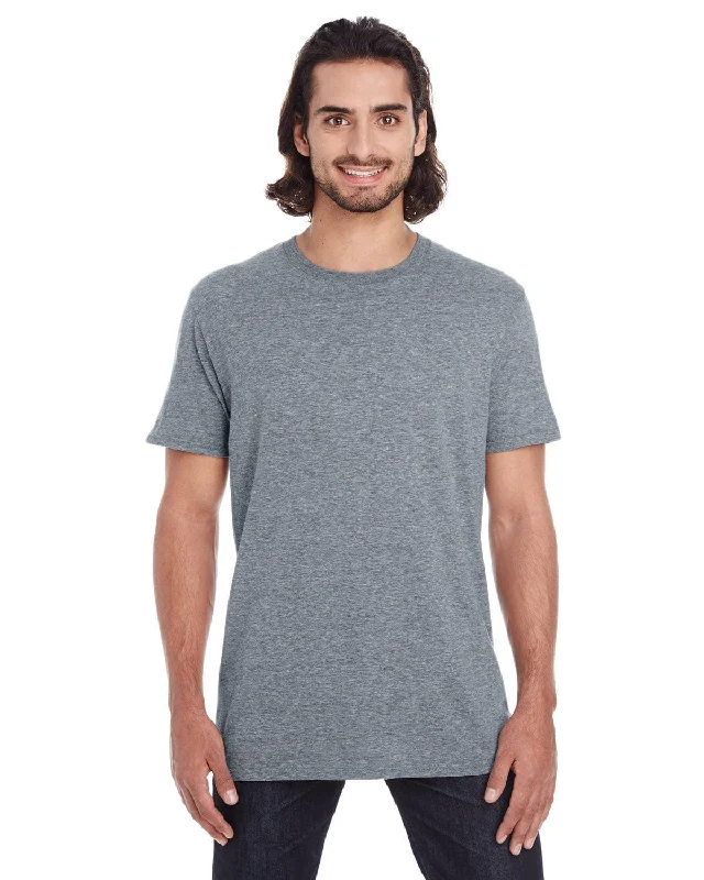 Anvil Fashion Fit T-Shirt | Graphite Heather Front Pockets Side Pockets Patch Pockets Anvil Fashion Fit T-Shirt | Graphite Heather Front Pockets Side Pockets Patch Pockets