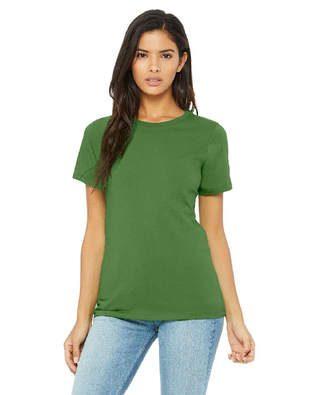 Bella+Canvas Ladies Relaxed Short Sleeve Jersey T-Shirt | Leaf Handmade Hand-knitted Hand-woven Bella+Canvas Ladies Relaxed Short Sleeve Jersey T-Shirt | Leaf Handmade Hand-knitted Hand-woven