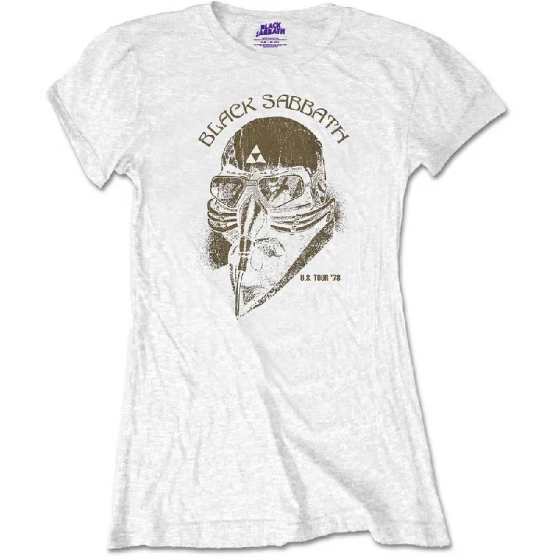 Black Sabbath Ladies T-Shirt: US Tour 1978 Cozy Warm Stylish