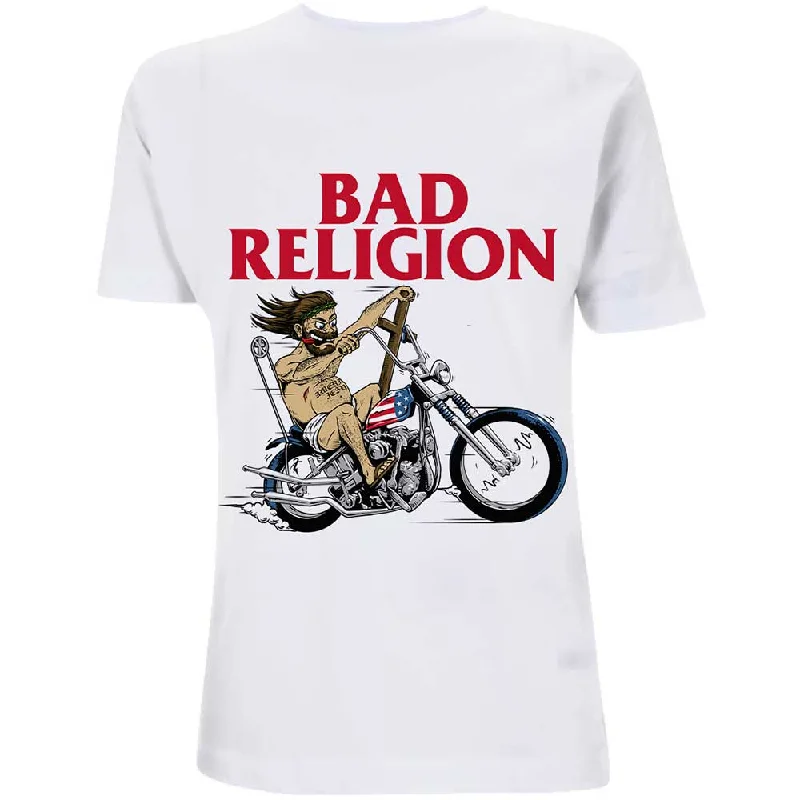 Bad Religion | Official Band T-Shirt | American Jesus Iron Safe Non-Iron Wrinkle Free Bad Religion | Official Band T-Shirt | American Jesus Iron Safe Non-Iron Wrinkle Free