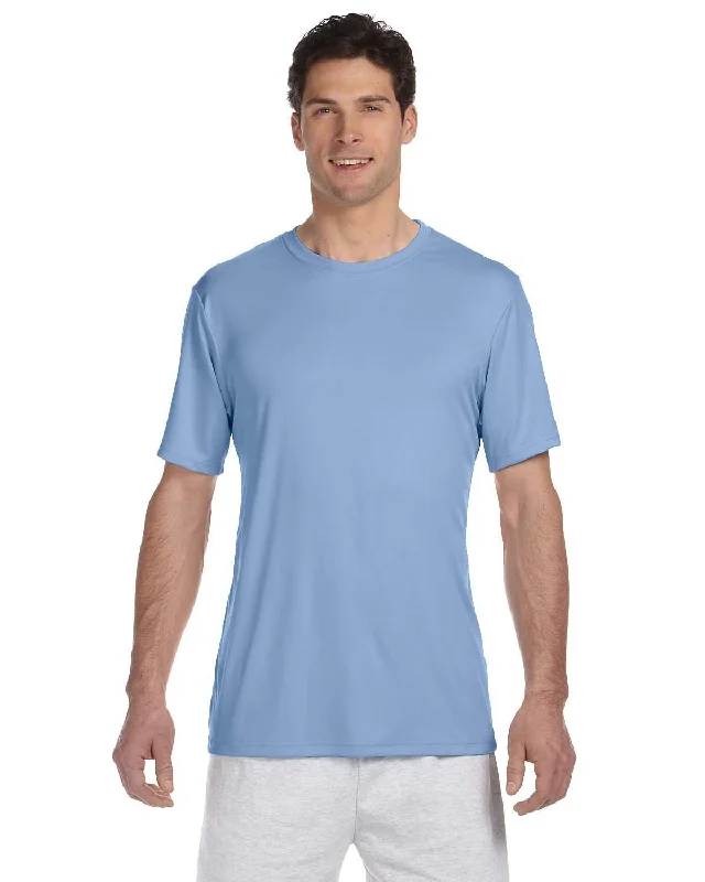 Hanes Cool Dri T-Shirt | Light Blue Layered Multi-layer Single Layer