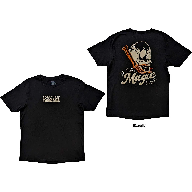 Imagine Dragons | Official Band T-Shirt| Magic (Back Print) Mesh Blend Leather Blend Suede Blend Imagine Dragons | Official Band T-Shirt| Magic (Back Print) Mesh Blend Leather Blend Suede Blend