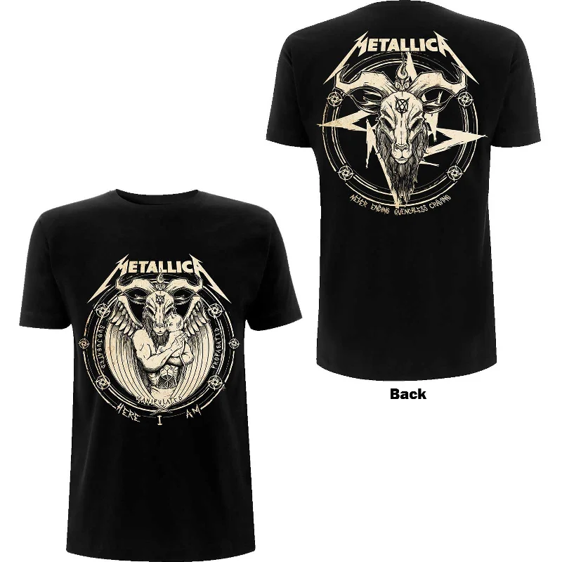 Metallica | Official Band T-Shirt | Darkness Son (Back Print) Anti-Pilling Machine Wash Handmade Metallica | Official Band T-Shirt | Darkness Son (Back Print) Anti-Pilling Machine Wash Handmade