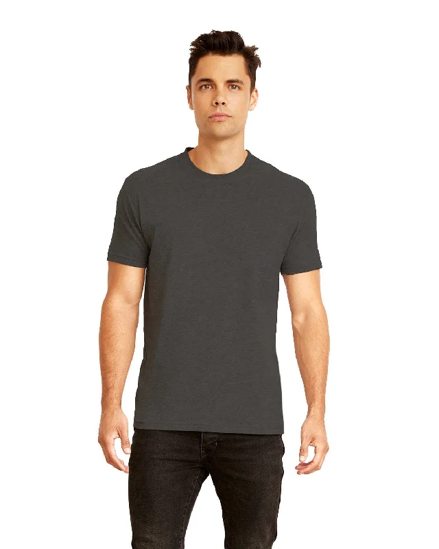 Next Level Mens Sueded T-Shirt | Heather Charcoal Cozy Warm Stylish