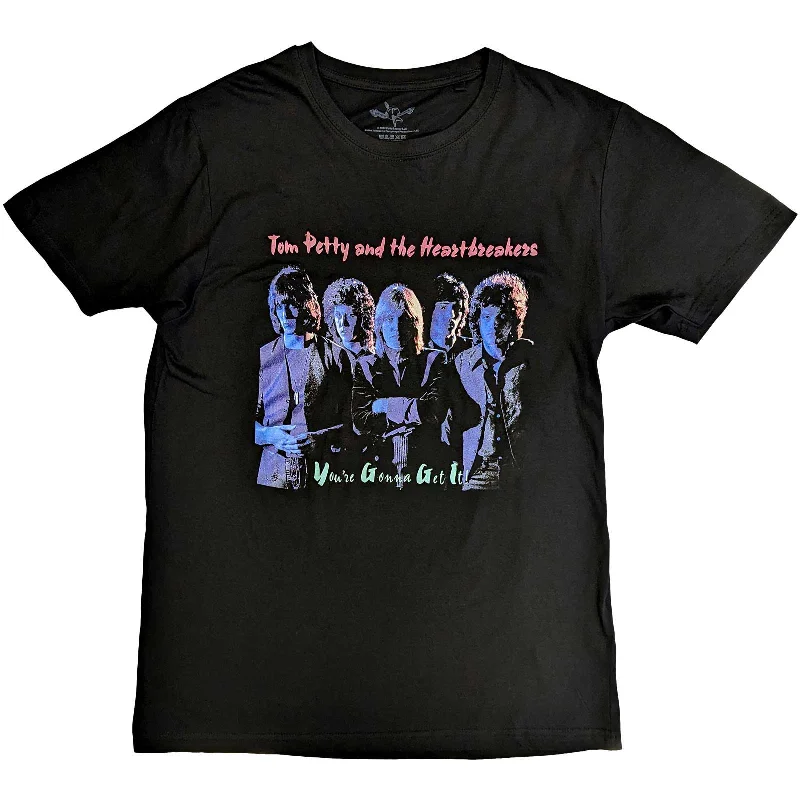 Tom Petty & The Heartbreakers | Official Band T-Shirt | Gonna Get It Rayon Velvet Corduroy