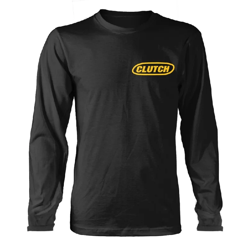 Clutch Unisex Long Sleeved T-shirt: Book Of Bad Decisions (back print) Fashionable Trendy Casual Clutch Unisex Long Sleeved T-shirt: Book Of Bad Decisions (back print) Fashionable Trendy Casual