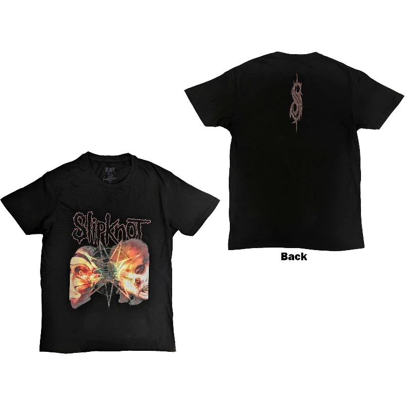 Slipknot | Official Band T-Shirt | 2 Faces (Back Print) Lace Blend Ribbed Blend Corduroy Blend Slipknot | Official Band T-Shirt | 2 Faces (Back Print) Lace Blend Ribbed Blend Corduroy Blend