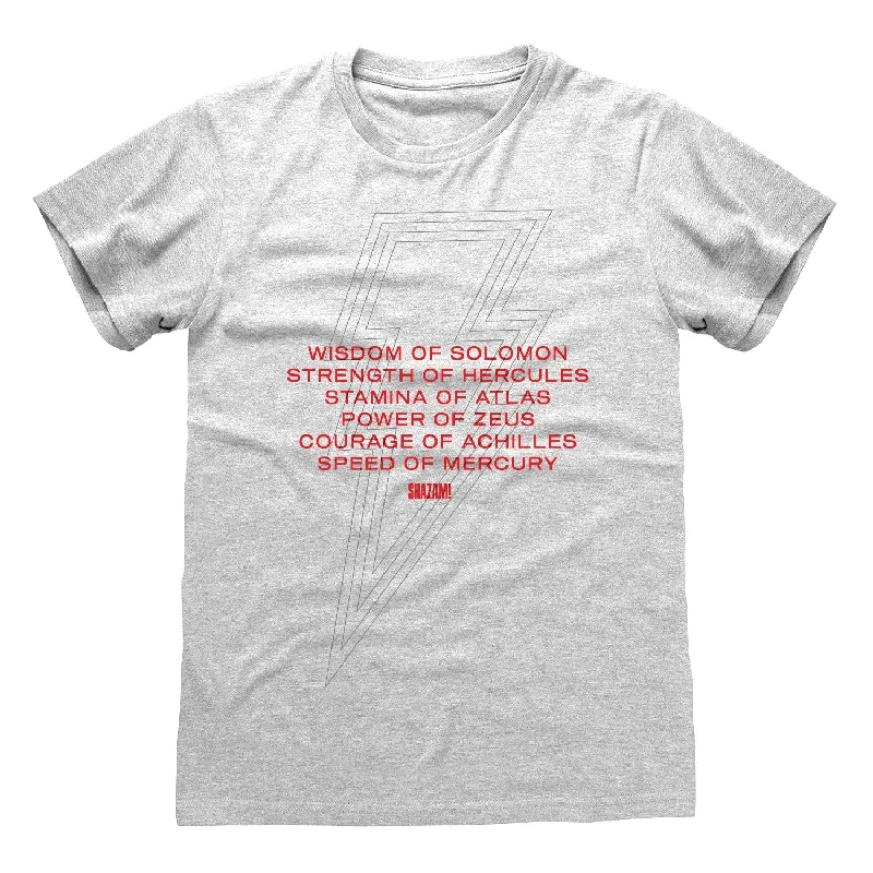 Shazam Fury Of The Gods Unisex T-Shirt - Vows Chenille Blend Fleece Blend Nylon Blend