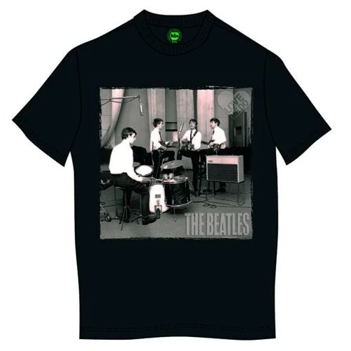 The Beatles Unisex Premium T-Shirt: 1962 Studio Session Elasticated Padded Insulated The Beatles Unisex Premium T-Shirt: 1962 Studio Session Elasticated Padded Insulated