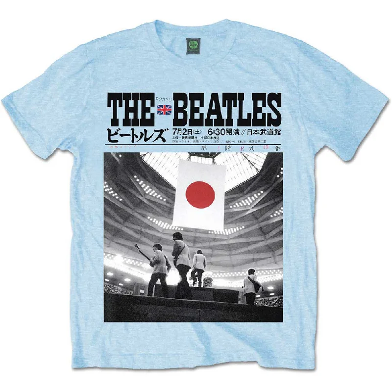 The Beatles Unisex Premium T-Shirt: At the Budokan Chenille Blend Fleece Blend Nylon Blend The Beatles Unisex Premium T-Shirt: At the Budokan Chenille Blend Fleece Blend Nylon Blend