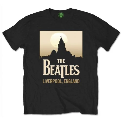 The Beatles Unisex Premium T-Shirt: Liverpool England Mesh Blend Leather Blend Suede Blend The Beatles Unisex Premium T-Shirt: Liverpool England Mesh Blend Leather Blend Suede Blend
