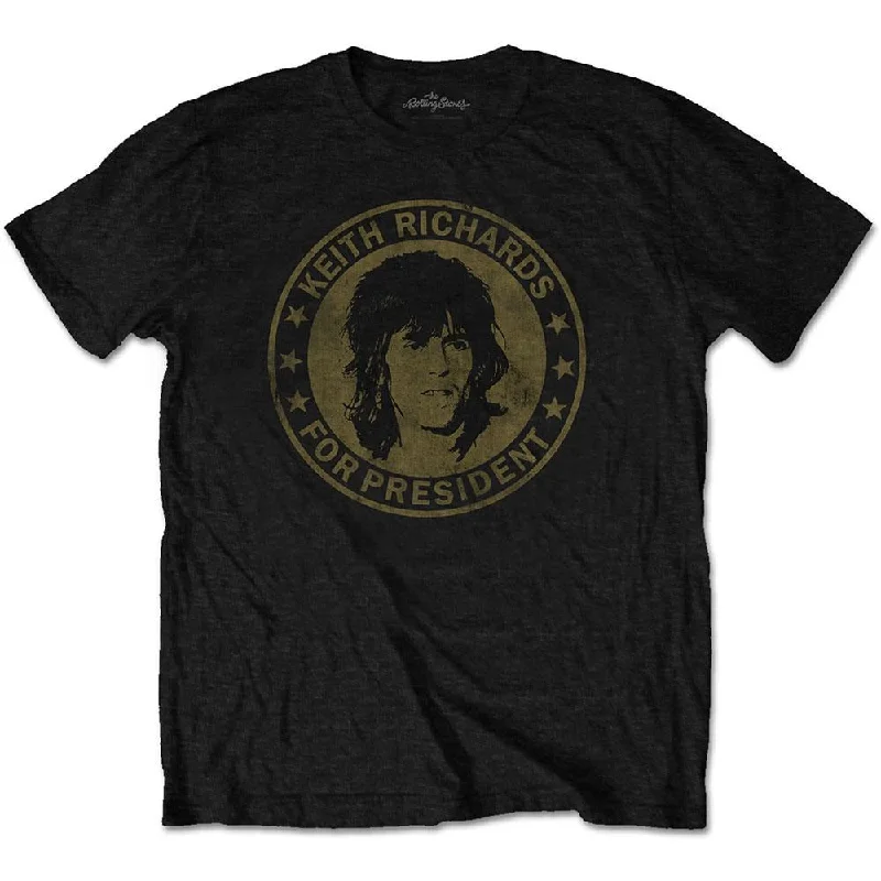 The Rolling Stones Kids T-Shirt: Keith for President Elasticated Padded Insulated