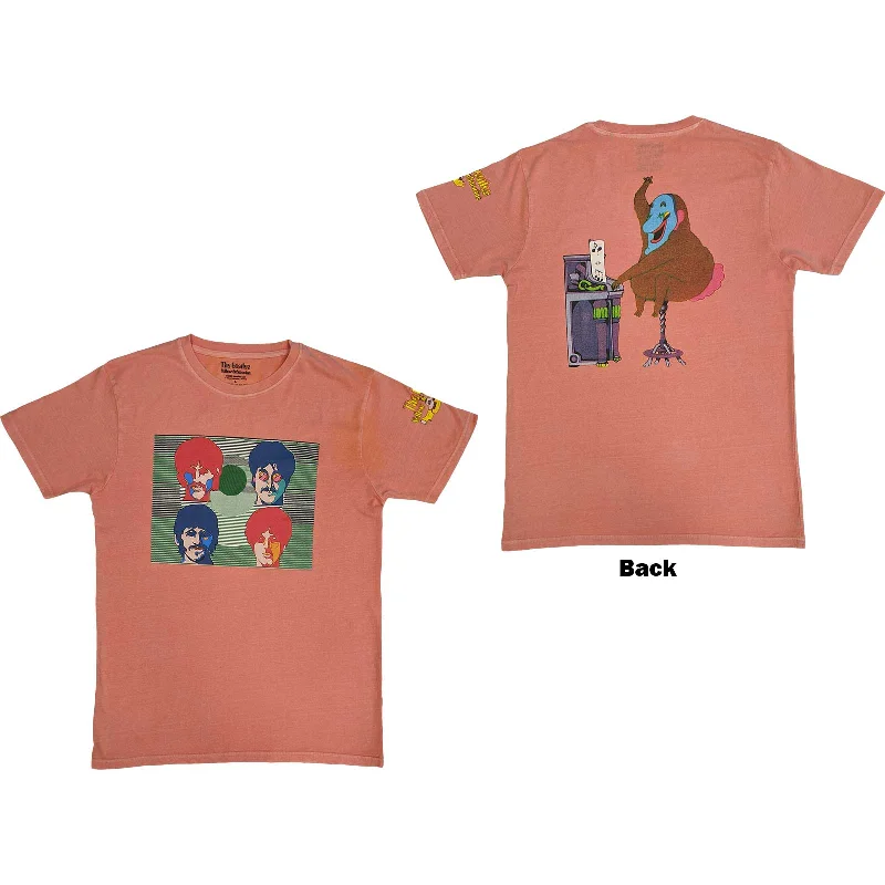 The Beatles | Official Band T-Shirt | Yellow Submarine Magic Piano (Back Print) Wool Fabric Cashmere Fabric Tweed Fabric The Beatles | Official Band T-Shirt | Yellow Submarine Magic Piano (Back Print) Wool Fabric Cashmere Fabric Tweed Fabric