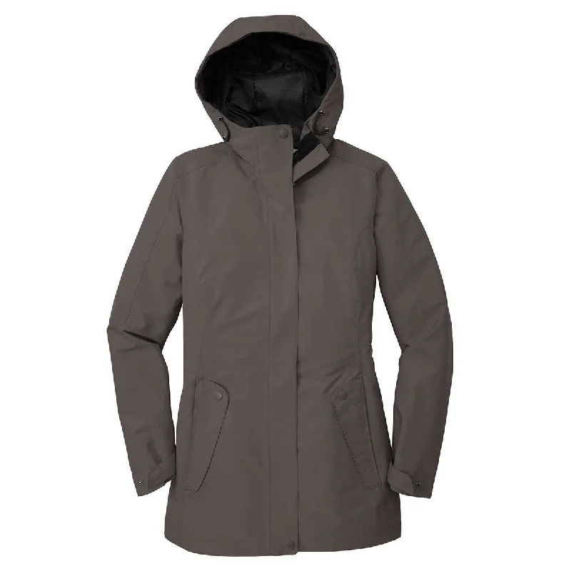 Port Authority Women's Graphite Collective Outer Shell Jacket Cardigan Sweater Pullover Port Authority Women's Graphite Collective Outer Shell Jacket Cardigan Sweater Pullover