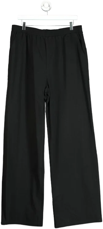 Adanola Black Cotton Pull On Pants UK XXL Modern Bootcut Pants