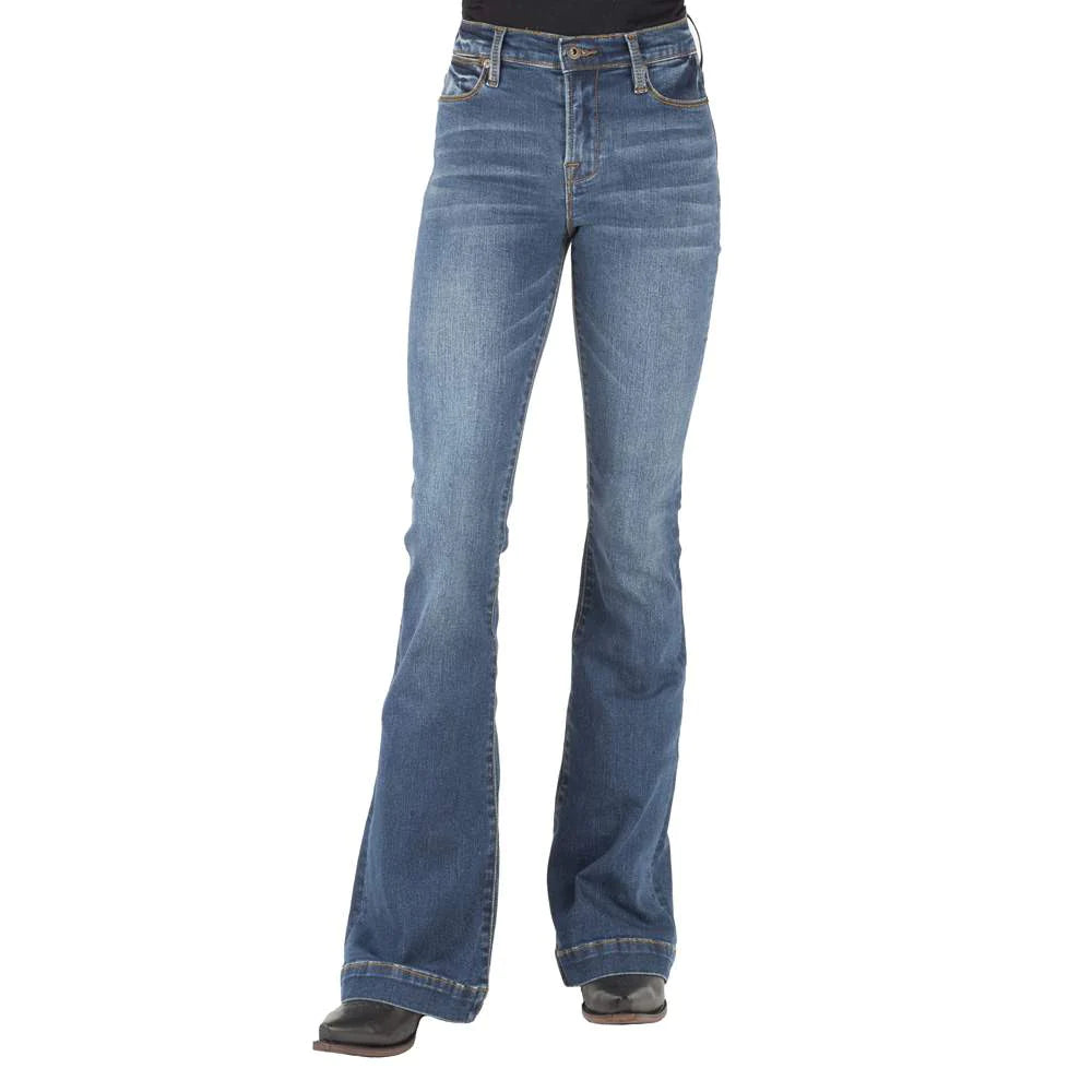 Ladies Stetson High Waist Flare Fit Jean - 2404BU Cozy Stretch High-Waist Jeans