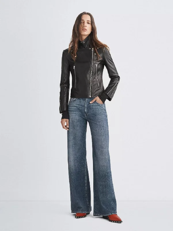 Miramar Sofie Wide Jean - Kimber Stylish Paperbag Waist Denim